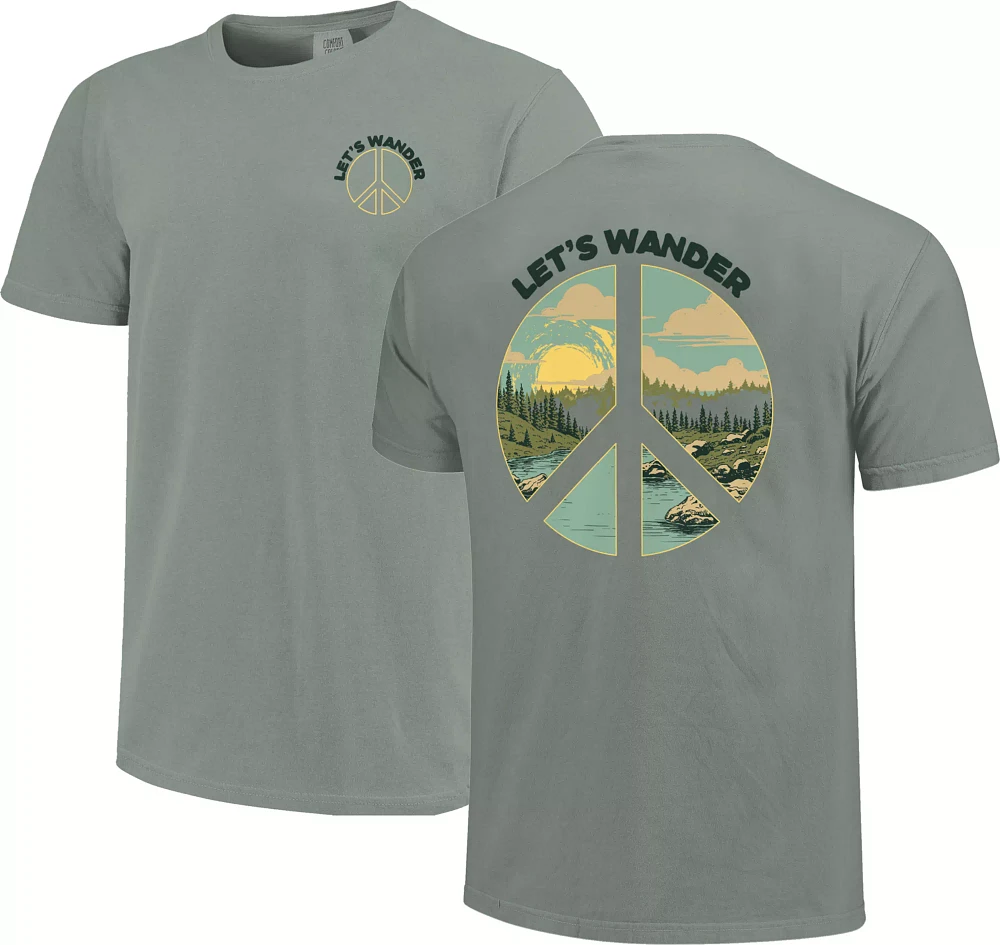 Image One Men's Lake Peace Short Sleeve Tee