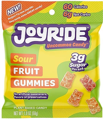 Joyride Sour Fruit Gummies