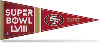 Rico 2024 Super Bowl LVIII Bound San Francisco 49ers 12'' x 30'' Pennant
