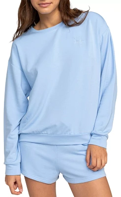 Roxy Women's Surfing By Moonlight Crewneck Sweatshirt