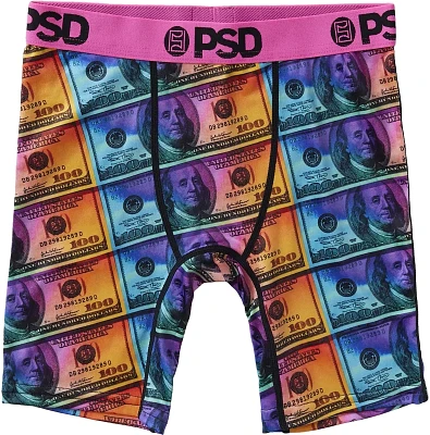 PSD Underwear Boys' Money Gleam Boxer Briefs