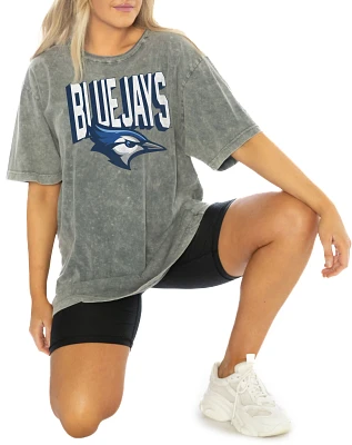 Gameday Couture Women's Creighton Bluejays Grey Solid Defense T-Shirt