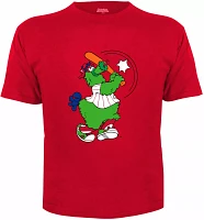 Stitches Little Kids' Philadelphia Phillies Red Mascot T-Shirt