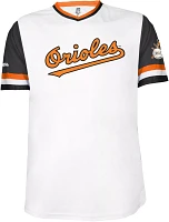 Stitches Men's Baltimore Orioles White V-Neck Jersey