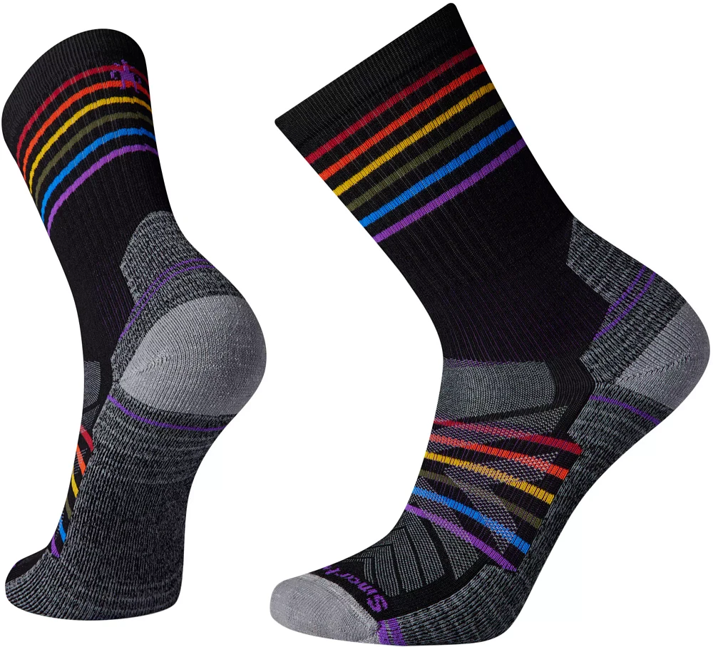 SmartWool Adult Hike Light Cushion Pride Pattern Crew Socks