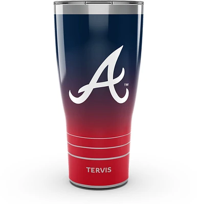 Tervis Atlanta Braves 30oz. Stainless Steel Ombre Tumbler