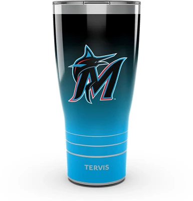 Tervis Miami Marlins 30oz. Stainless Steel Ombre Tumbler