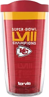 Tervis Super Bowl LVIII Champions Kansas City Chiefs 16 oz. Clear Tumbler