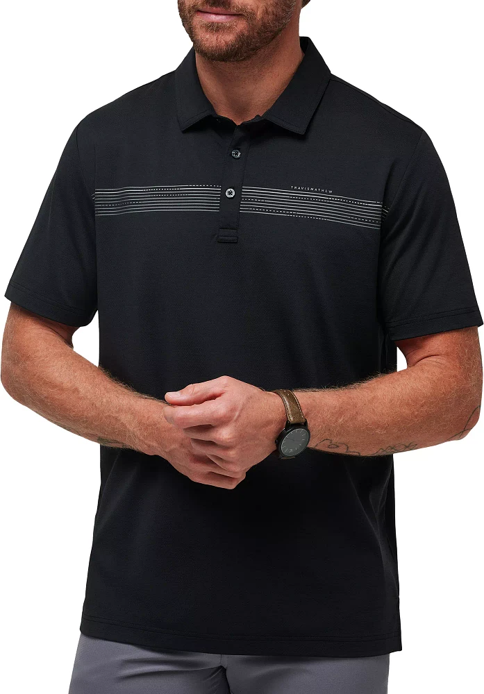 TravisMathew Men's Center of Gravity Golf Polo