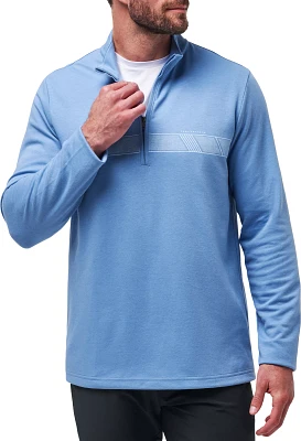 TravisMathew Men's Long Sleeve Upgraded Golf ¼ Zip