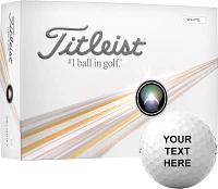 Titleist 2024 Velocity Same Number Personalized Golf Balls