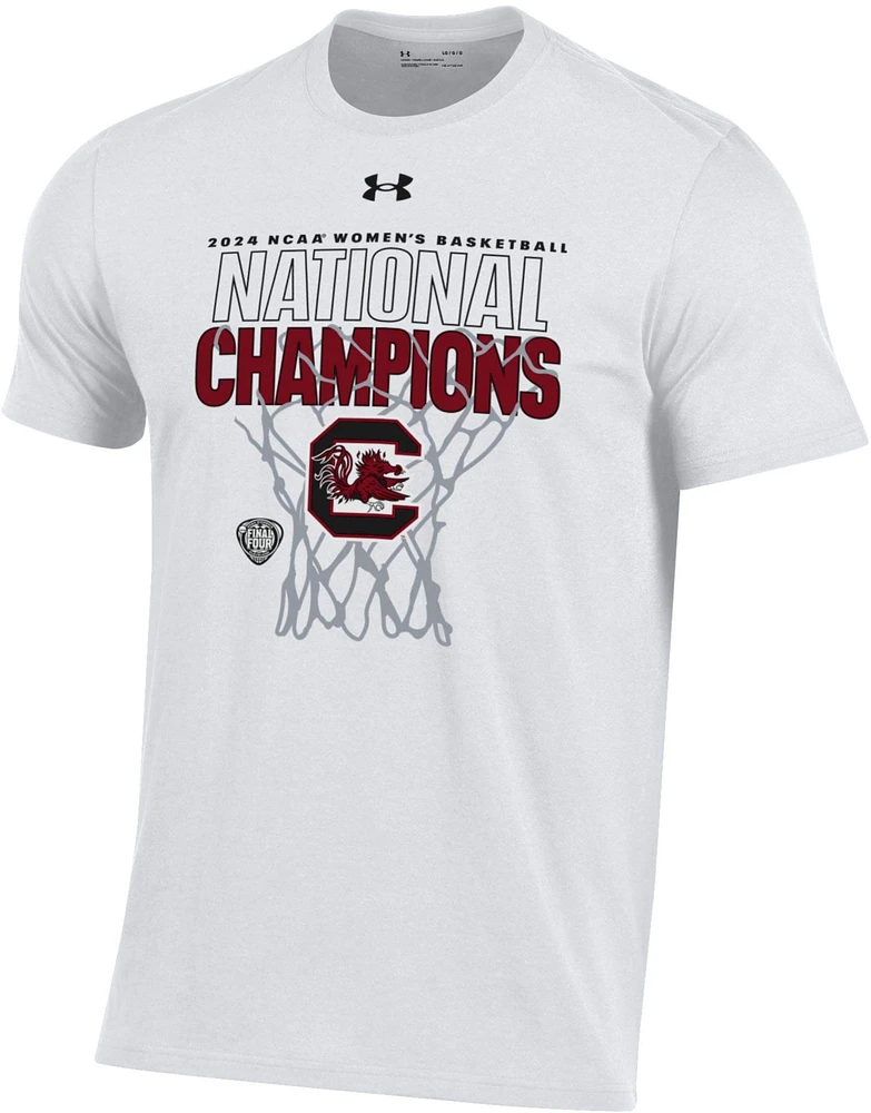 Under Armour Adult South Carolina Gamecocks 2024 Women's Basketball National Champions Locker Room T-Shirt