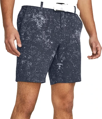 Under Armour Men's Drive Printed Tapered Golf Shorts