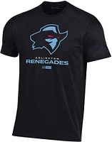 Under Armour Men's UFL Arlington Renegades Logo Black T-Shirt