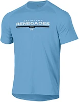 Under Armour Men's UFL Arlington Renegades Wordmark Carolina Blue Tech T-Shirt