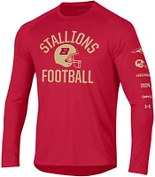 Under Armour Men's UFL Birmingham Stallions Tech Red Long Sleeve T-Shirt