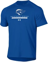 Under Armour Men's Christopher Newport Captains Royal Blue Tech Performance T-Shirt