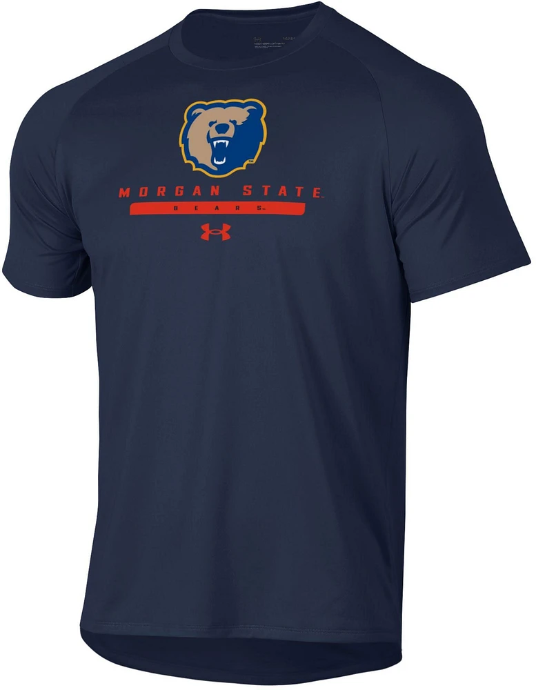 Under Armour Men's Morgan State Bears Blue Tech Performance T-Shirt