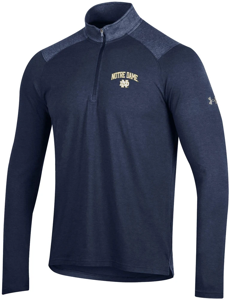 Under Armour Men's Notre Dame Fighting Irish Navy All Day 1/4 Zip