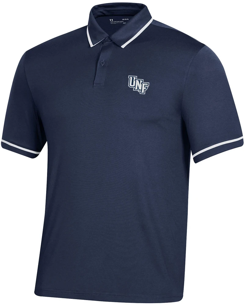 Under Armour Men's North Florida Ospreys Blue Tipped Polo