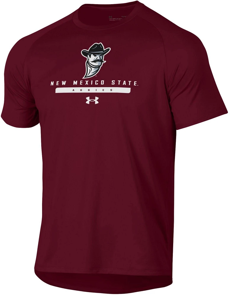 Under Armour Men's New Mexico State Aggies Crimson Tech Performance T-Shirt