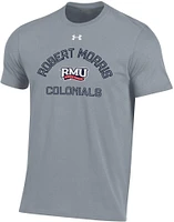 Under Armour Men's Robert Morris Colonials Grey Performance Cotton T-Shirt