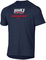 Under Armour Men's Robert Morris Colonials Navy Blue Tech Performance T-Shirt