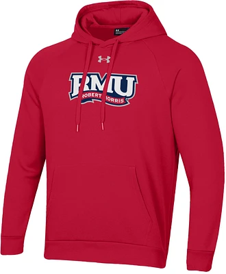 Under Armour Men's Robert Morris Colonials Red Fleece Pullover Hoodie