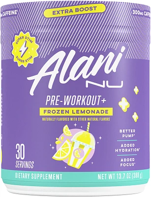 Alani Nu Pre-Workout Plus - 30 Servings
