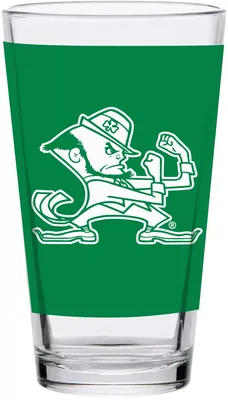 Indigo Falls Notre Dame Fighting Irish 16 oz. Mascot Pint Glass