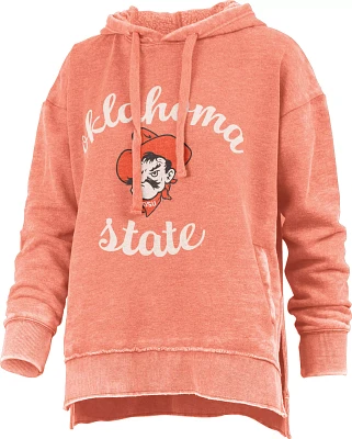 Pressbox Women's Oklahoma State Cowboys Orange Julie Pullover Hoodie