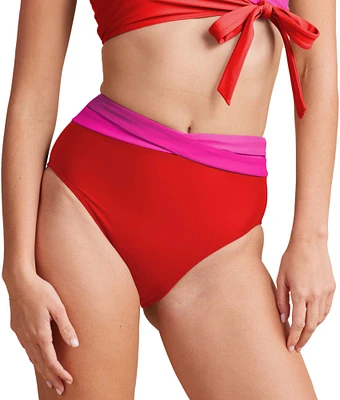 Summersalt Women's The Wrap High Leg Rise Bikini Bottoms