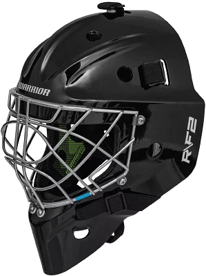 Warrior Ritual F2 E Hockey Mask with Certified Stainless Square Cage - Senior