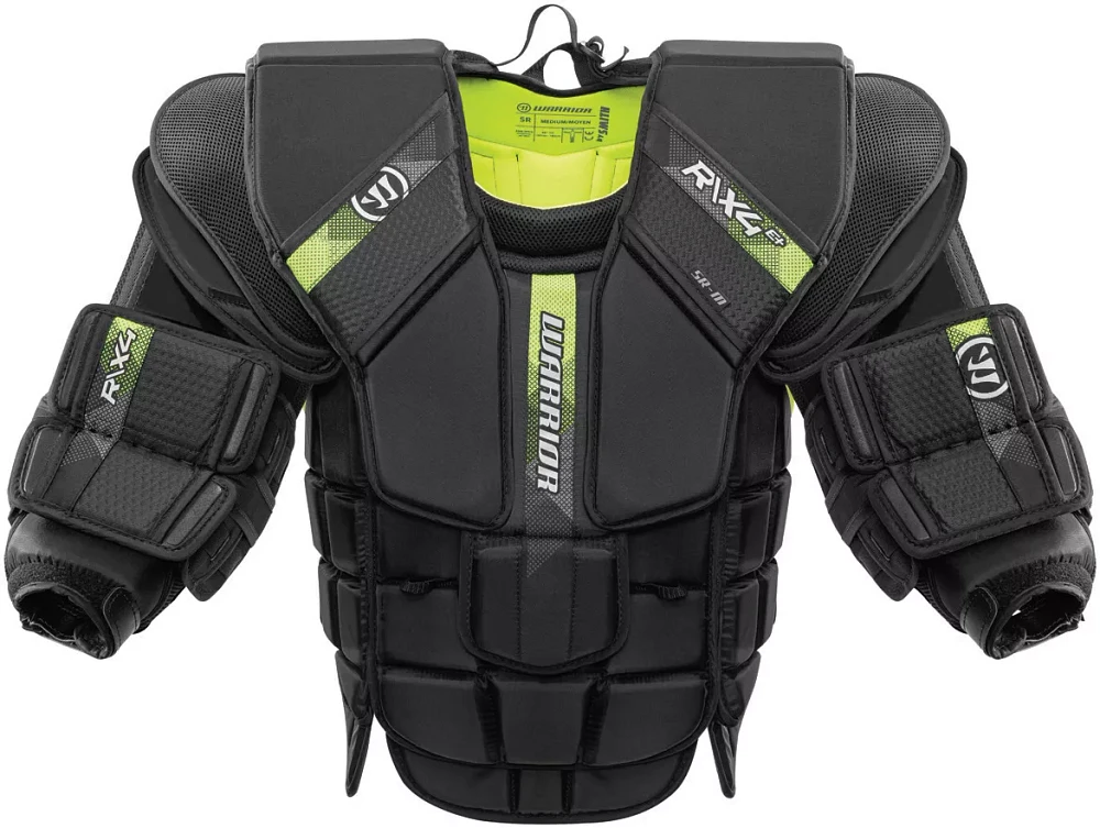 Warrior Hockey Ritual X4 E+ Goalie Chest and Arms Pads - Senior