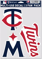 Wincraft Minnesota Twins 3-Pack Decal