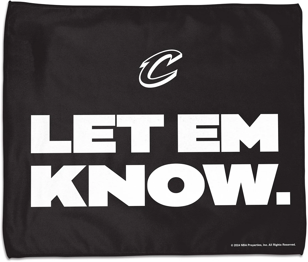 WinCraft Cleveland Cavaliers "Let'em Know" 2024 NBA Playoffs Rally Towel