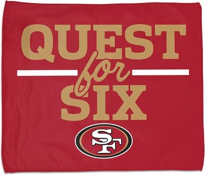 WinCraft San Francisco 49ers Quest for Six Rally Towel