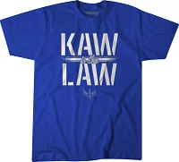 BreakingT Men's UFL St. Louis Battlehawks Kaw Is Law Royal T-Shirt