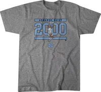 Breaking T North Carolina Tar Heels Grey Armando Bacot 2000 T-Shirt