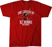 BreakingT Men's NC State Wolfpack Red Legend of DJ Burns T-Shirt