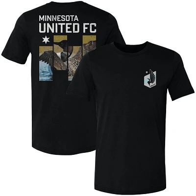 500 Level Adult Minnesota United FC 2023 2-Hit Black T-Shirt