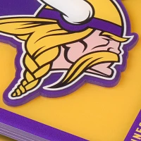 You the Fan Minnesota Vikings Logo Series Coaster Set