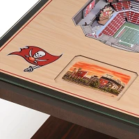 You The Fan Tampa Bay Buccaneers 25-Layer StadiumViews Lighted End Table