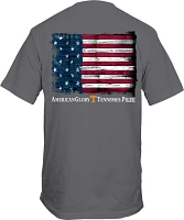 New World Graphics Men's Tennessee Volunteers Grey Americana T-Shirt