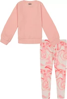 Under Armour Toddler Girls' Fuzzy Crewneck & Leggings Set