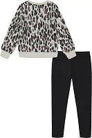 Under Armour Infant Girls' Ikat Crewneck & Leggings Set