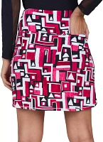 IBKUL Women's 17.5" Straight Golf Skort