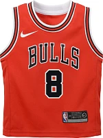 Nike Little Kids' Chicago Bulls Zach LaVine #8 Red Swingman Jersey