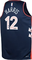 Nike Youth 2023-24 City Edition Philadelphia 76ers Tobias Harris #12 Navy Swingman Jersey