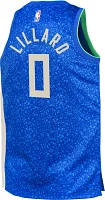 Nike Youth 2023-24 City Edition Milwaukee Bucks Damian Lillard #0 Swingman Jersey